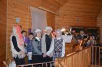 Воспитанники Воскресной школы "Исток" приняли участие в Божественной Литургиии