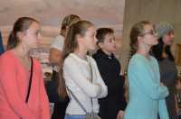 Воспитанники Воскресной школы "Исток" посетили Музей Великой Отечественной Войны