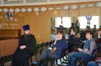 Настоятель храма Священномученика Ермогена в Зюзине посетил родительское собрание по выбору модуля предмета ОРКСЭ в школе №536 (ШО2)