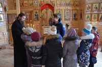 Урок ОПК в храме Священномученика Ермогена, посвященный православной иконе