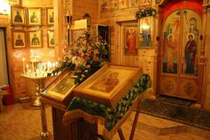 Освящение семейной иконы для храма Святителя Луки Крымского