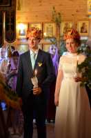 В храме Святителя Луки Крымского состоялось первое венчание ребят из молодежной общины храма