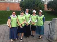 Молодежь храма приняла участие в праздничных мероприятиях, посвященных 1030-летию Крещения Руси