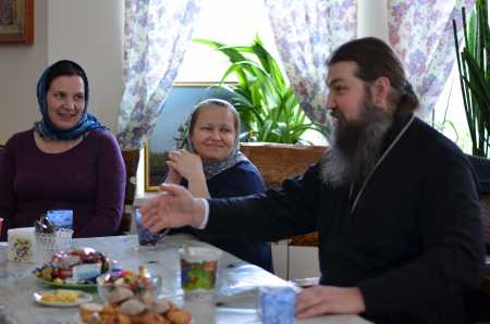 Настоятель храма провел беседу с родителями воспитанников Воскресной школы