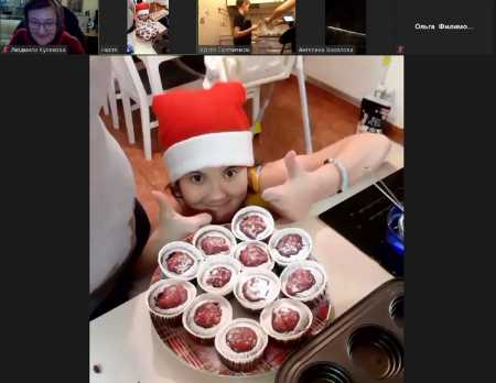 Кулинарный онлайн мастер-класс по приготовлению постных шоколадных кексов с ягодным соусом