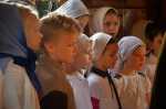 В Неделю 6-ю по Пасхе совершена Божественная Литургия с участием Детского хора