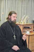 24 ноября настоятель храма Священномученика Ермогена в Зюзине провел беседу в библиотеке №151