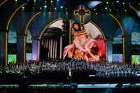 В Государственном Кремлевском Дворце состоялся торжественный акт, посвященный 10-летию Поместного Собора Русской Православной Церкви и Патриаршей интронизации