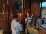 В храме святителя Луки Крымского в Зюзине впервые состоялась детская литургия