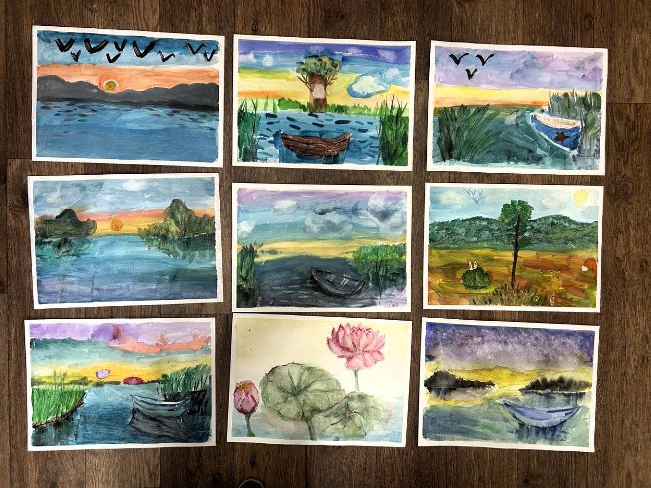 МК по живописи акварелью 06.09.2025